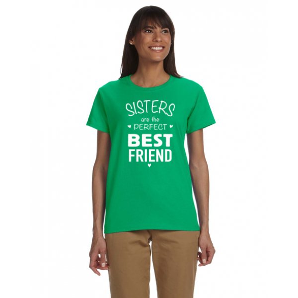 Sisters Are Perfect Best Friends T-Shirt.